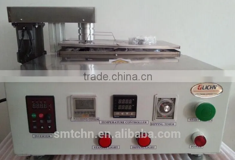 selective wave soldering machine/Auto dipping solder tin design