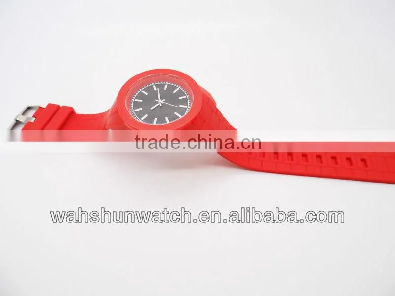 factory wholesale fashion quartz branded custom logo silicone watch manufacturer