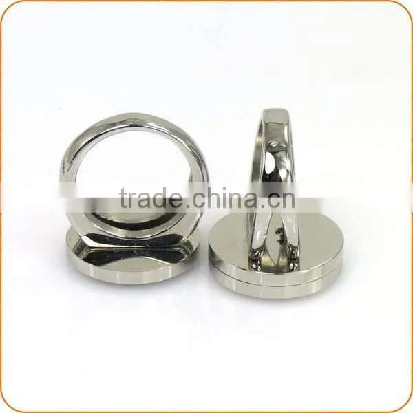 Fashion Stainless steel locket ring, flowers ring, perfume ring