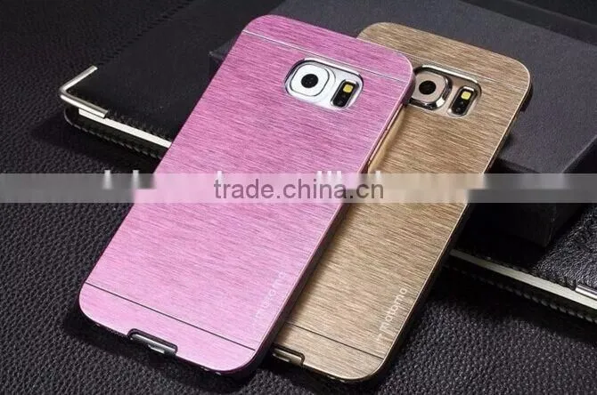 Slim brushed cover for S7 s7 edge Hybrid hard case for samsung galaxy s7 edge / s7 Motomo tough phone cover case