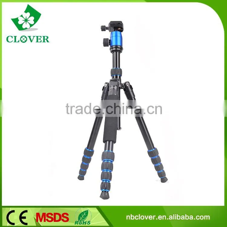 Professional lightweight telescopic tube photography carbon fiber tripod