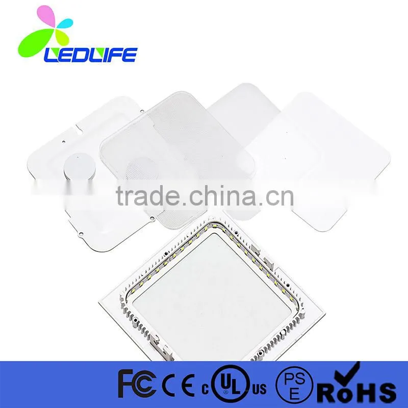 Square Led Panel Lighting Lights High Bright 6w 12w 15w 18w 24w 40w 70w