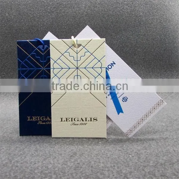 Foil Logo Paper Tags For Kids