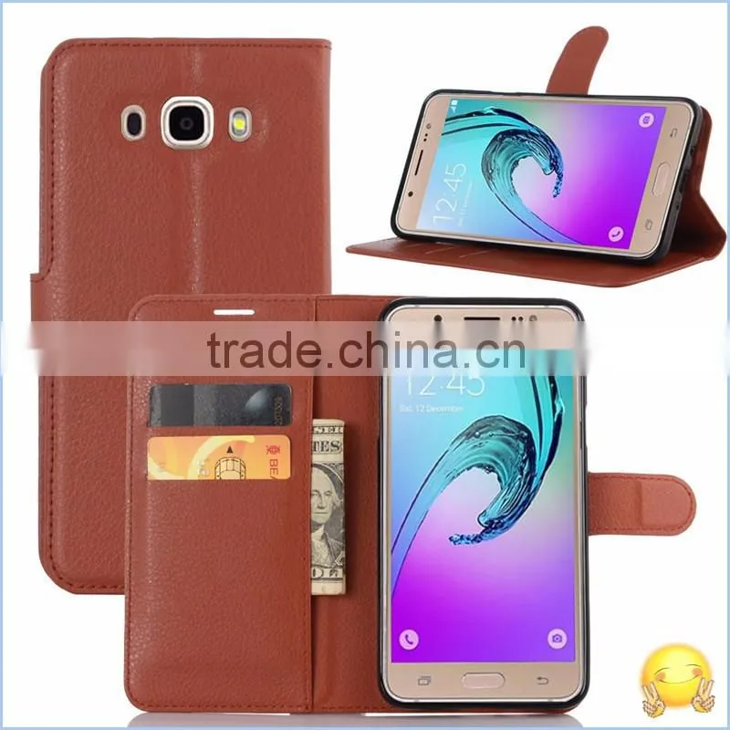 Luxury Flip Leather Cover For Samsung J7 2016 J7108 Wallet Bag Case For J5 2016 J5108