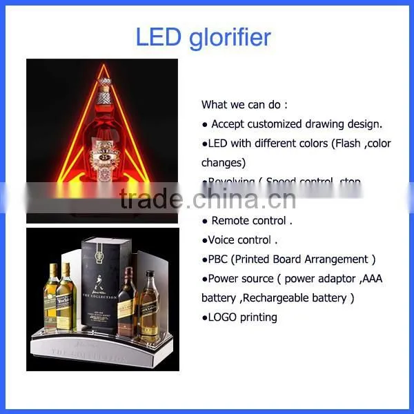 2016 OEM Mini indoor Acrylic LED logo sign