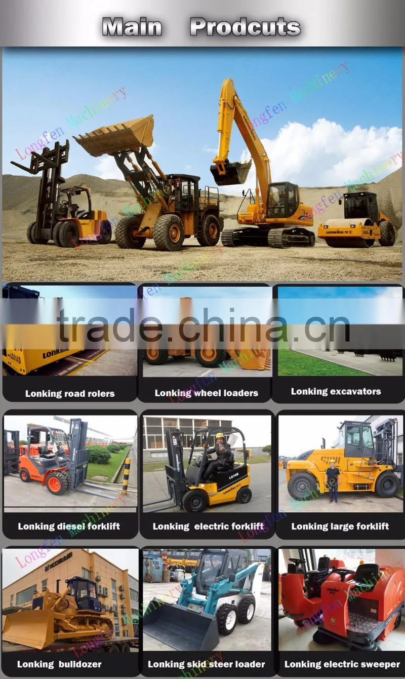 Lonking construction machine 220HP bulldozer Lonking construction bulldozer
