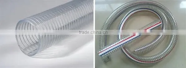 3 Layer PVC steel wire hose Extrusion machine