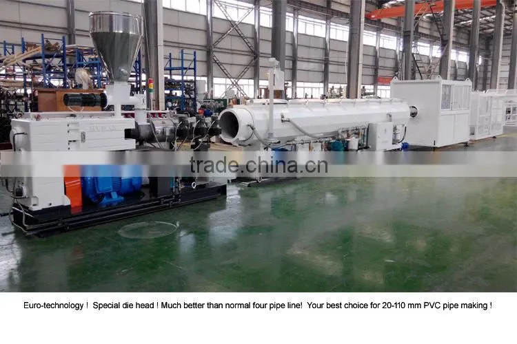 High output 800mm PVC pipe line