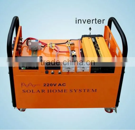 High efficency Solar Power Generator System for Portable solar energy system with solar panel for Home Use