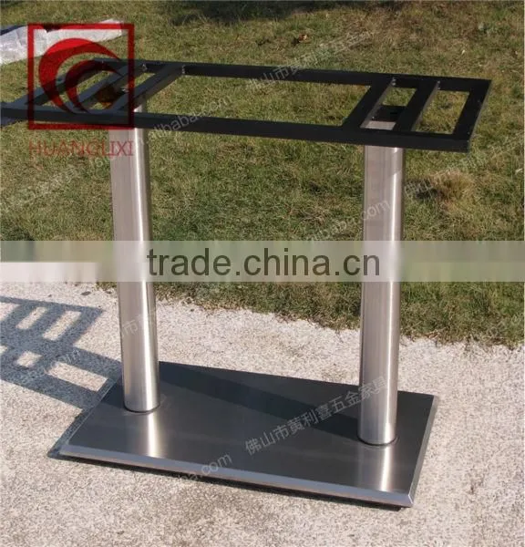 metal folding table leg,stainless steel table leg,removable table leg,table base for granite tops