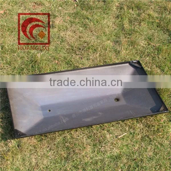 Factory direct special, wrought iron metal table legs, double-column steel table frame