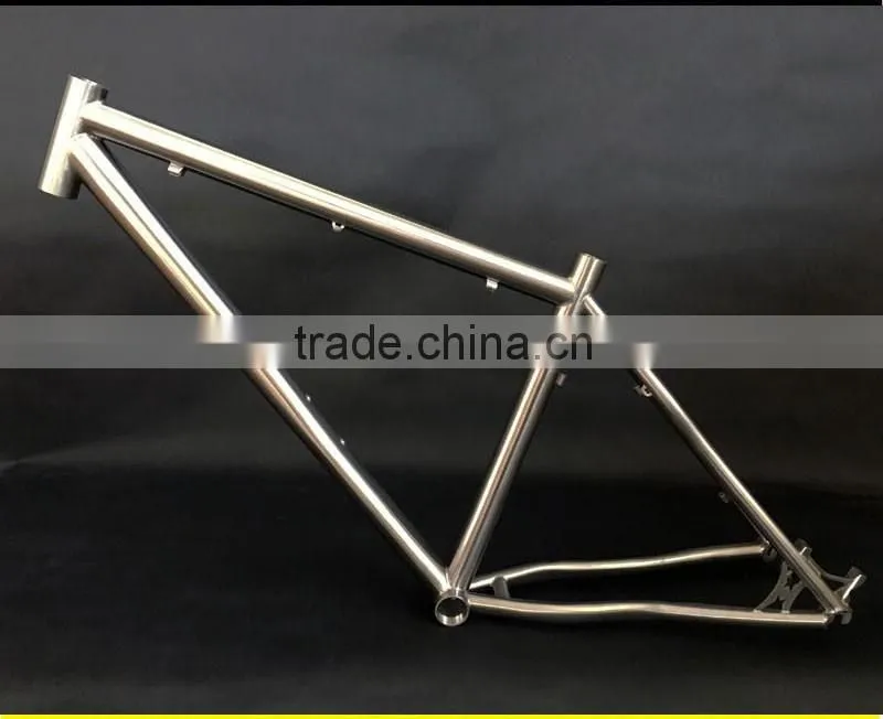 full suspens titanium mountain bike frame