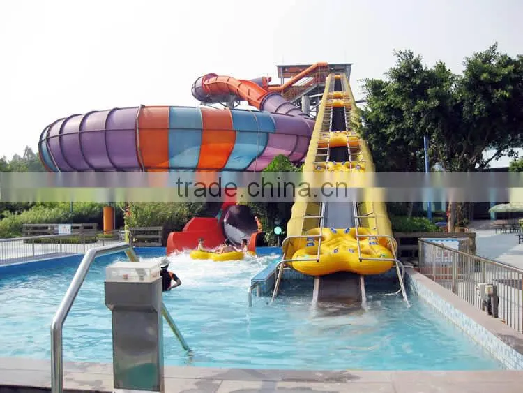 2015-2016 Canton Fair Water Parks Equipment Water Slide Tubes Fiberglass Family water slides Equipment ODM