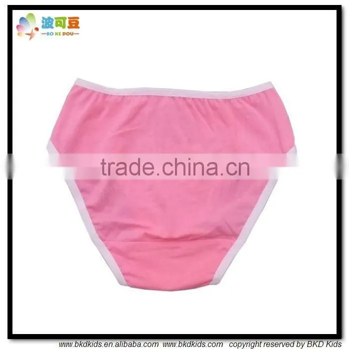 BKD plain cotton kids underwear top