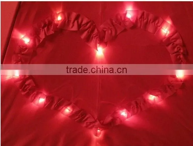 2013 New Led Umbrella heart led on cover