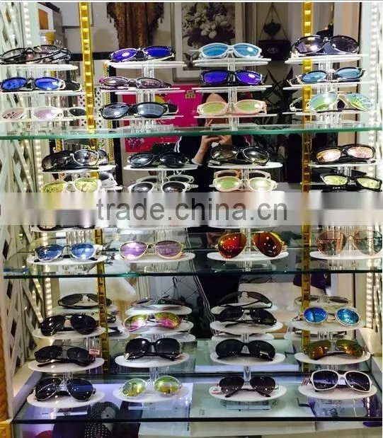 4 stairs acrylic sunglass display