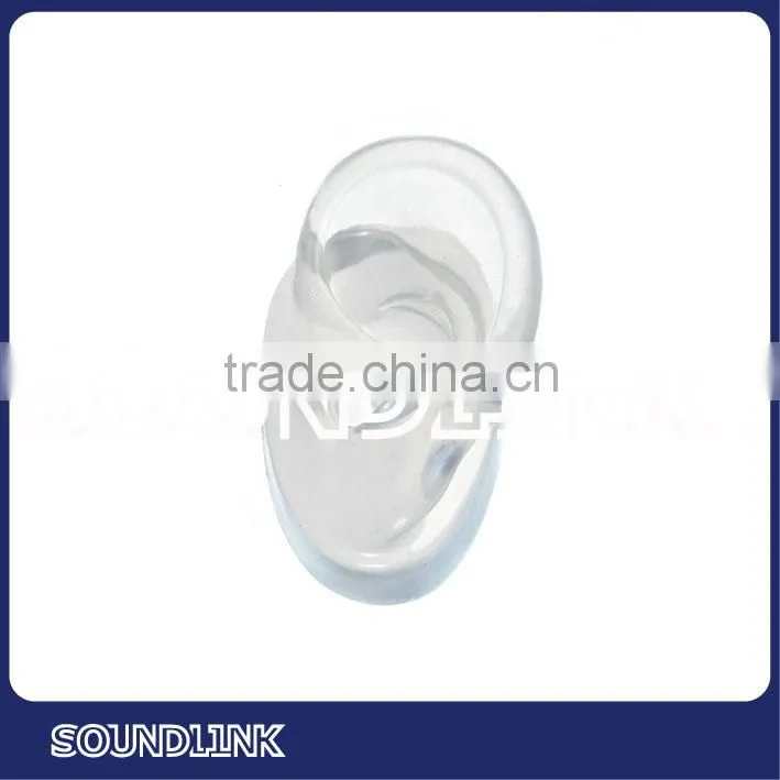 colorful silicone ear model for hearing aid clinic