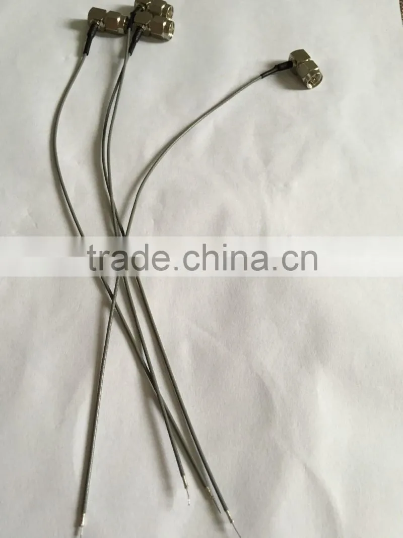 SMA male to IPX u.fl RF cable assembly for 1.13mm cable