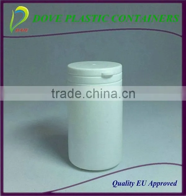 100ml pill bottle manufacturers plastic bottle supplier with ring pull bottle cap