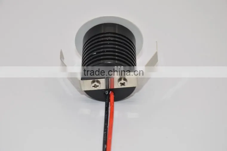 Small Size Epistar COB Clear diffuser Round 3W LED downlight TEC002S3WR2