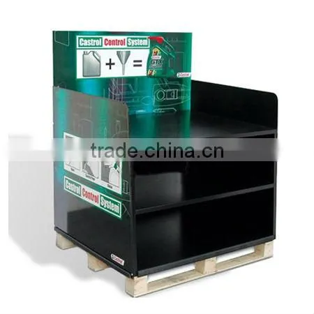 AEP 2013 new style Pallet paper display for products promotion