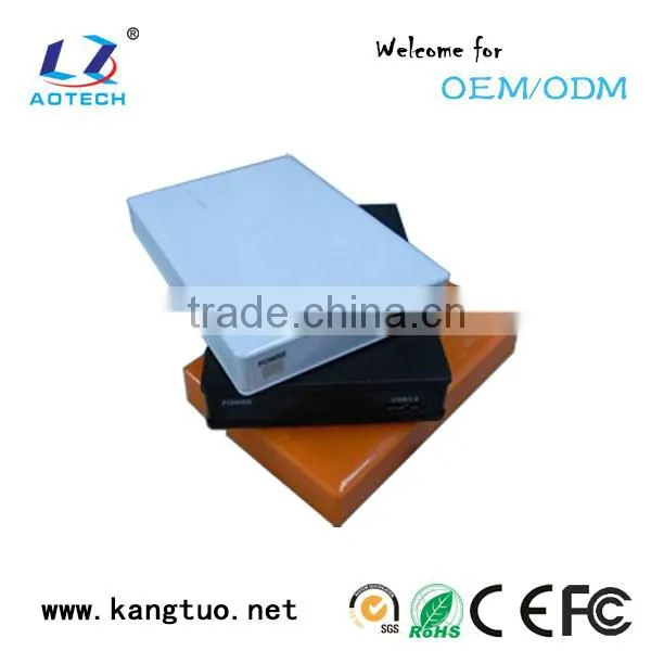 Durable 2.5 inch USB2.0/USB3.0 SATA hard drive plastic case