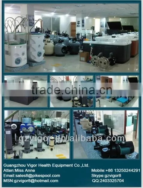 Fiberglass swimming pool house sand filter