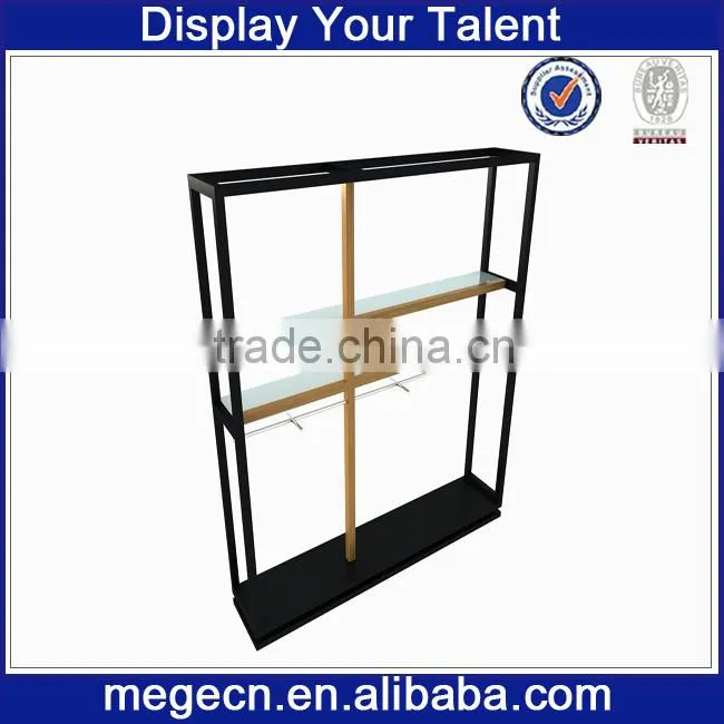 clothing store three layers decorative shelves, display units