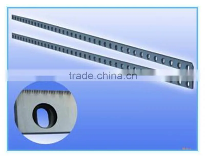 packaging bag making machine biade, plastic cutting knives