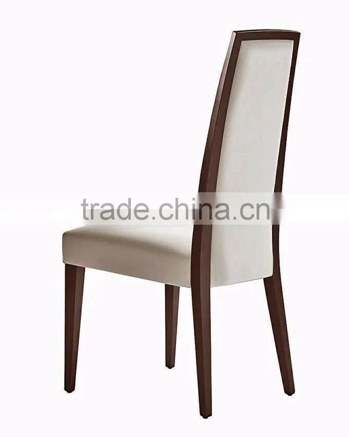 Wholesale wooden dining chair restauranr cheap price fabric chair