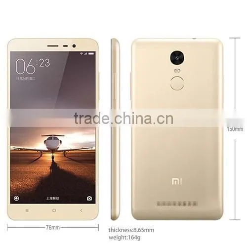 Original Xiaomi Redmi Note 3 2/3GB RAM 16/32GB ROM MTK Helio X10 Octa Core 4000mAh Android 5.1 and note 3 pro Mobile Phone