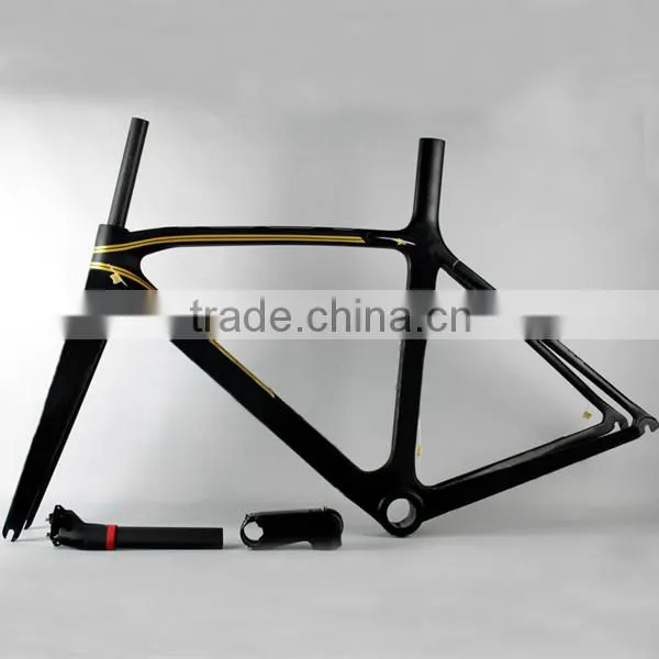 New arrival 695 super light carbon road bike frames,High quality carbon bike frames,700C chinese road bike frames