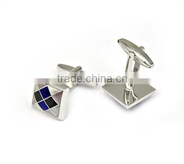 Newest Classical square shape cufflinks for men's T- shirt