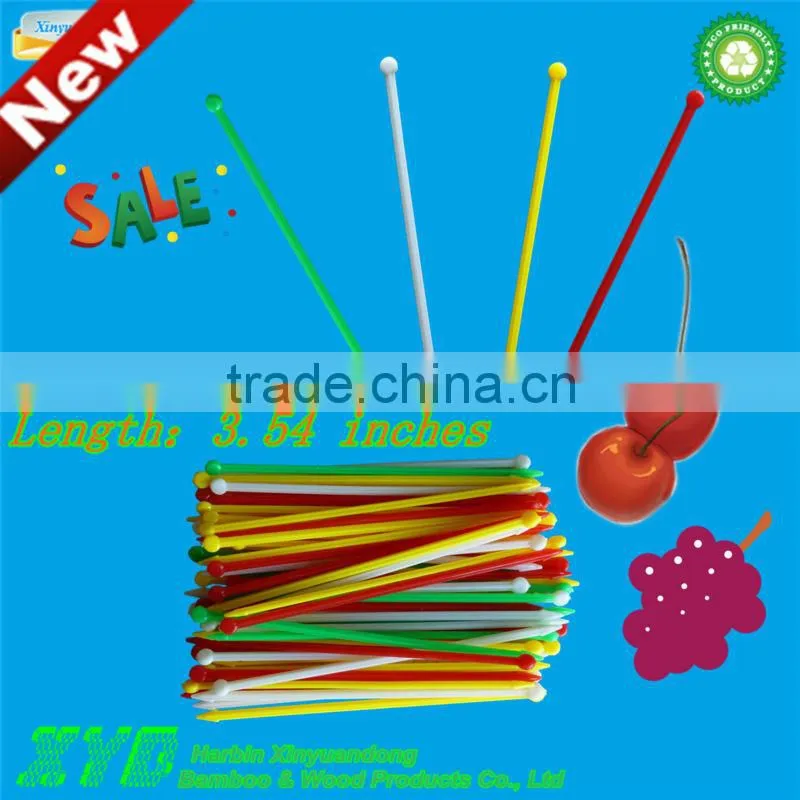 The newest promotional plastic pick for drink