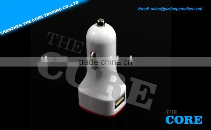 A2 2 USB port car charger,2 ports car charger,car usb charger