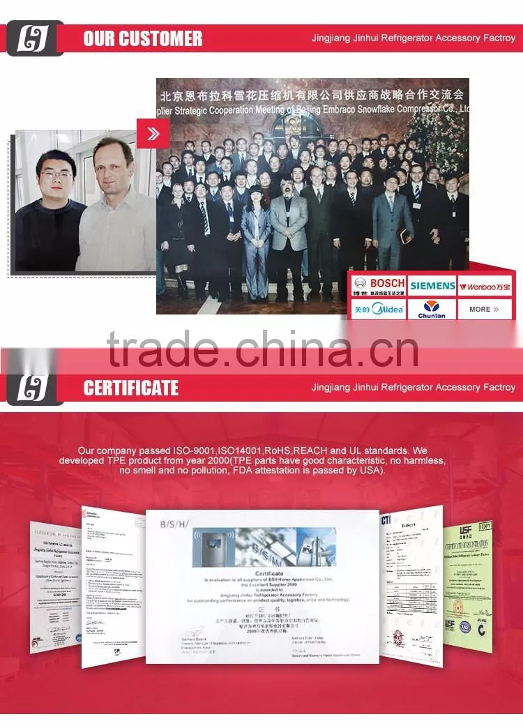 High Quality Non-slip Adhesive rubber gasket for aluminium windows