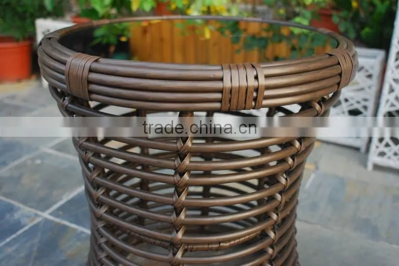 Hot Selling Cheap Rattan Morden Table Set Garden Set