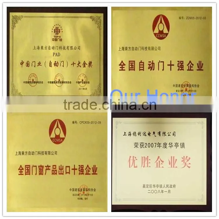 Factory price fancy auto sliding door for office