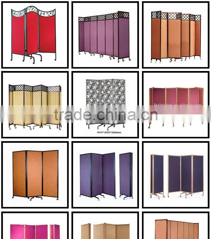 hotel used chinese style folding screen