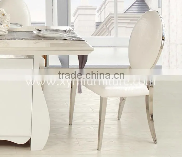 high grade dining room stainless steel chairs