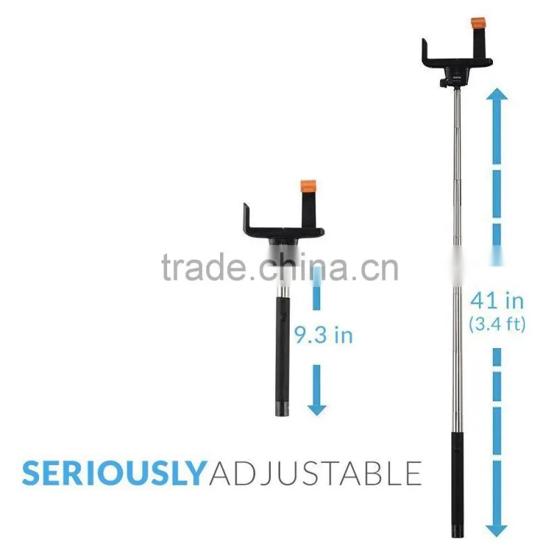 (sl)Hot sale New Handheld Extendable Self Protrait Stick Tripod Monopod Stick Selfie Stick For Cell phone
