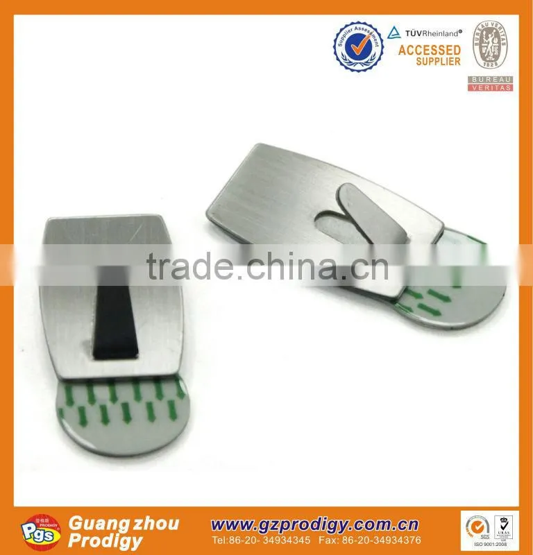 decorative metal wall hooks adhesive tape metal wall hook flat metal hook