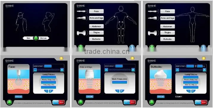 salushape HIFU Focused Ultrasound / Hifu face lifting portable RF anti-wrinkle with ce hifu slimming machine