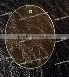 Wholesale Nice round shape crystal ornament for engraving
