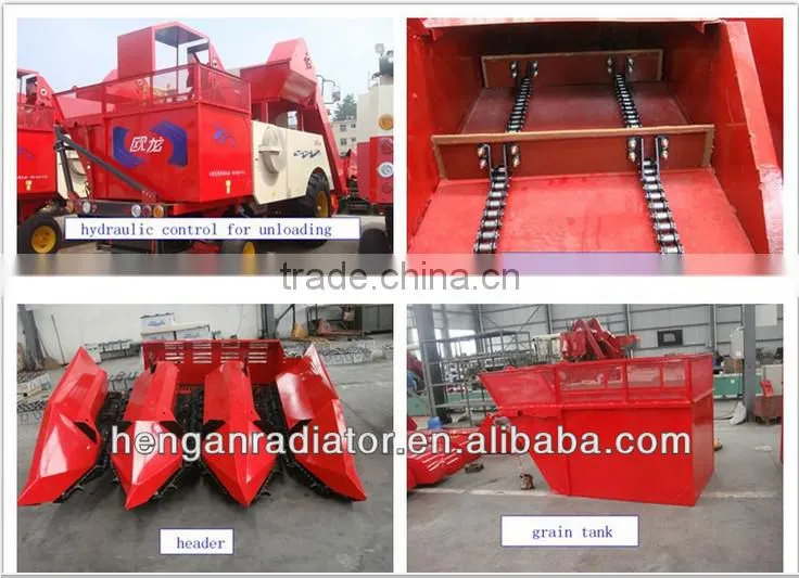 2015 new condition small 3-row Corn Combine Harvester 4YZ-3A