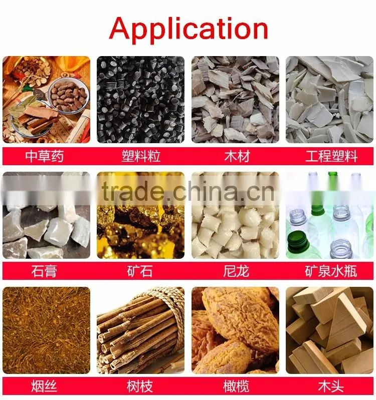 Multifunctional ultra-silence waste plastic crushing machine