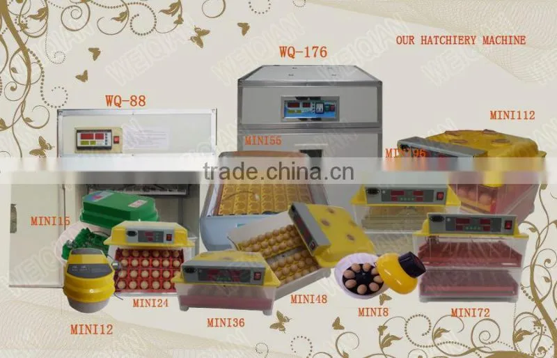 egg hatching machine setter and hathcer combained with new yellow basket for sale WQ-528