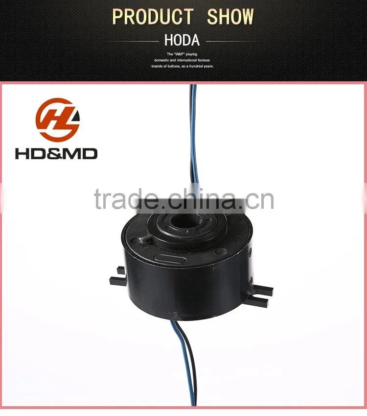 Low contact wear 25*78*48 CE through bore slip ring