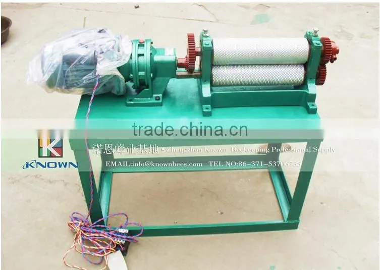 Manual Beeswax foundation rolling machine