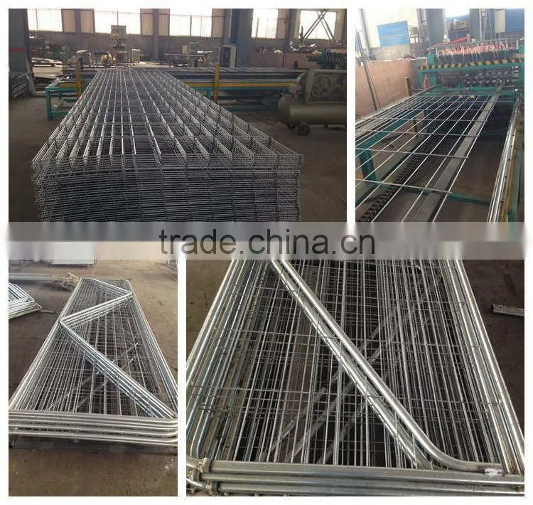 High quality galvanized steel pipe farm gate